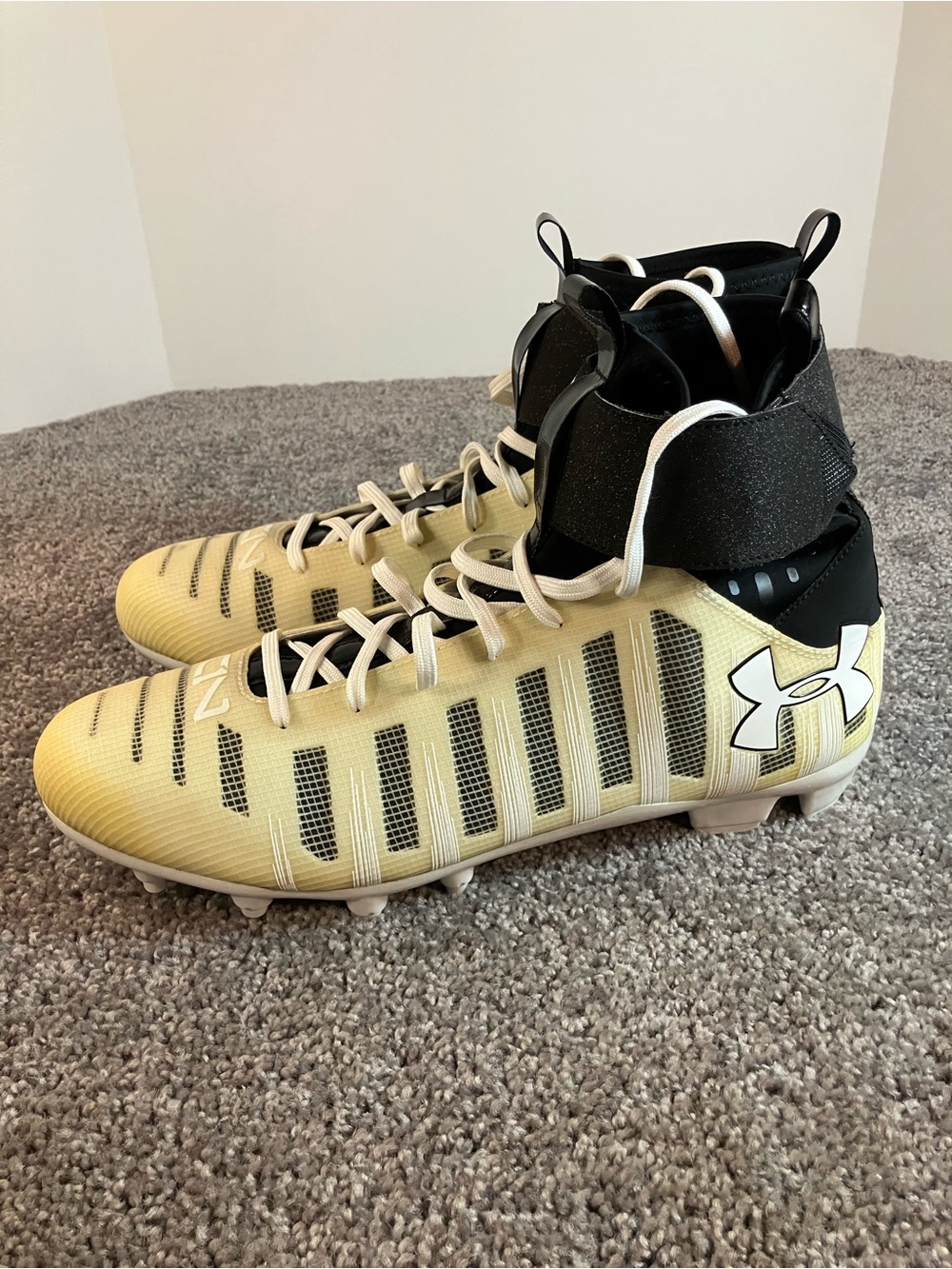 Under Armour C1N Cam Newton Football Cleats Mens Size 12.5